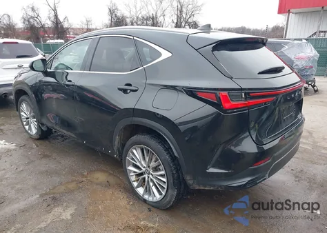 2025 Lexus Nx 350 Premium z USA, uszkodzony, nr VIN 2T2GGCEZ7SC075592